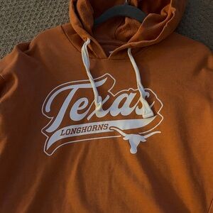 Fanatics Orange Hoodie with White Logo